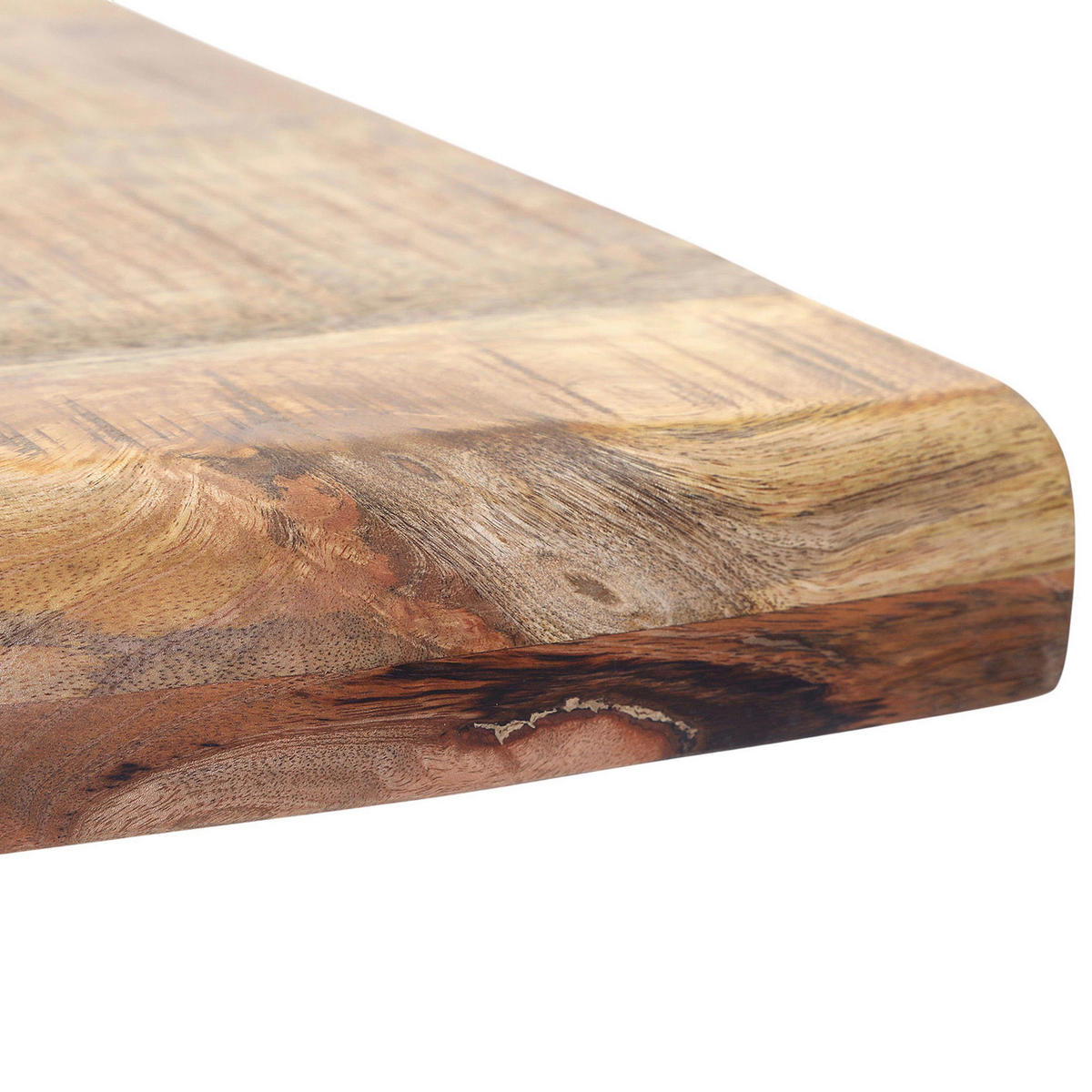 TISCHPLATTE Naturfarben   - Naturfarben, Design, Holz (220/100/5cm) - Landscape