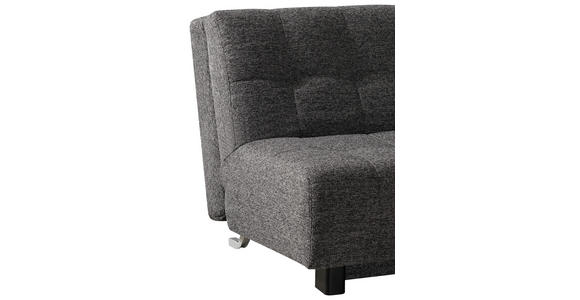 SCHLAFSOFA in Anthrazit  - Anthrazit/Schwarz, Design, Textil/Metall (145/92/102cm) - Novel