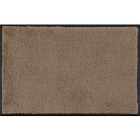 FUßMATTE  50/75 cm  Taupe  - Taupe, KONVENTIONELL, Kunststoff/Textil (50/75cm) - wash+dry