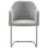 SCHWINGSTUHL Webstoff Edelstahlfarben, Grau - Edelstahlfarben/Grau, KONVENTIONELL, Textil/Metall (60/85/63cm) - Voleo SCHWINGSTUHL Webstoff Edelstahlfarben, Grau - Edelstahlfarben/Grau, KONVENTIONELL, Textil/Metall (60/85/63cm) - Voleo