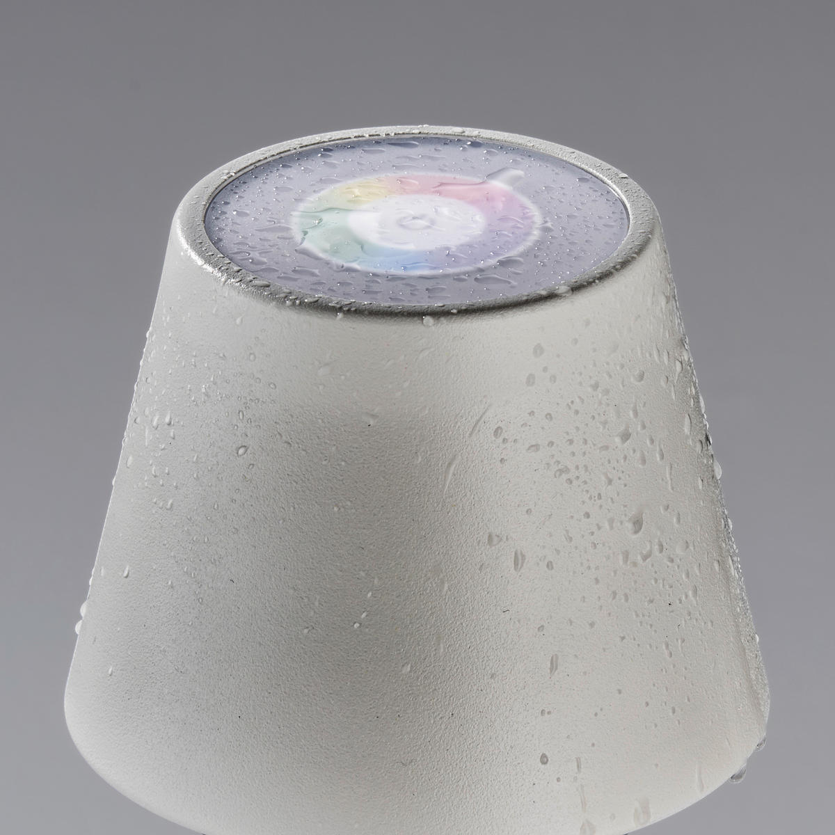 AKKU-TISCHLEUCHTE Cosenza   - Silberfarben, KONVENTIONELL, Metall (12cm)
