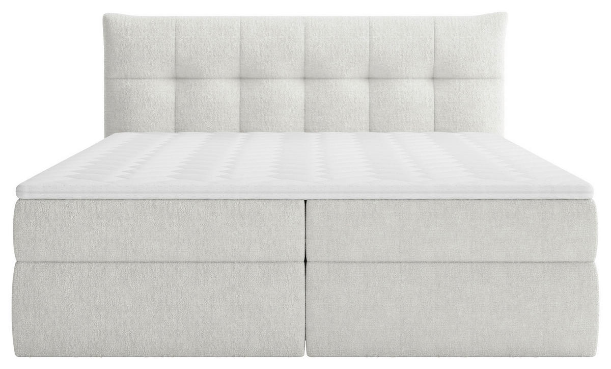 BOXBETT 180/200 cm  in Weiss  - Weiss/Schwarz, Modern, Holz/Holzwerkstoff (180/200cm) - Boxxx
