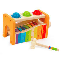 HAMMERBANK - Multicolor, Basics, Holz/Holzwerkstoff (24,0/15,0/13,5cm) - Hape