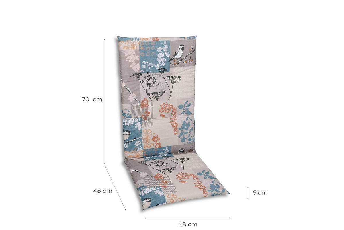 SZÉKPÁRNA taupe  - taupe, Basics, textil (118/48/5cm) - Ambia Garden