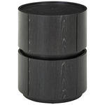 NACHTSCHRANK 40/50/40 cm  - Schwarz, Design, Holzwerkstoff (40/50/40cm) - Novel