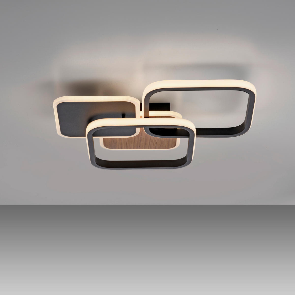 STROPNA LED-SVETILKA  Sevent 36 W/4700 lm/3000 K/230 V/ - Design, kovina/umetna masa (46/39,4/8,7cm)