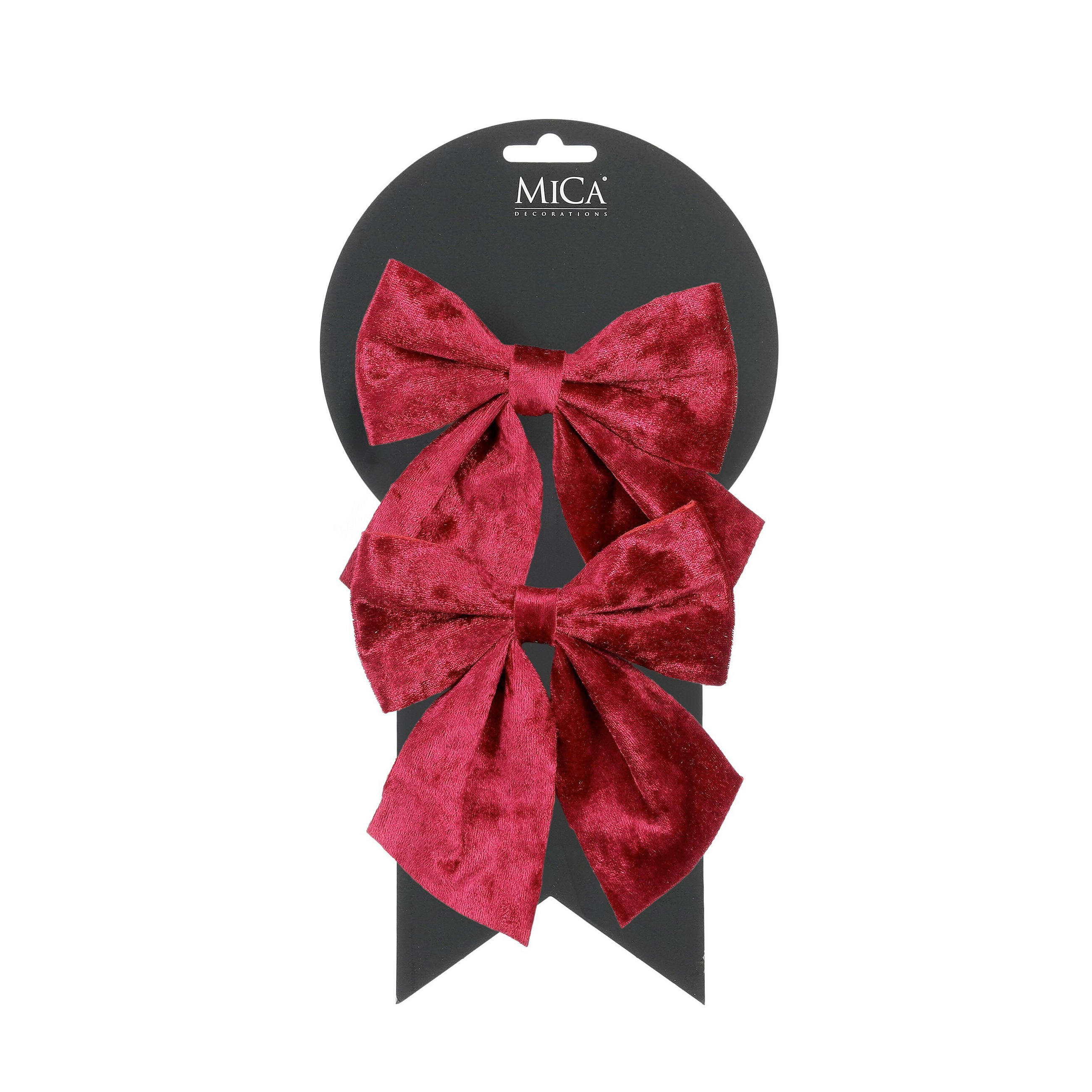 DEKORATIVNA PENTLJA - temno rdeča, Basics, tekstil (12/13/0.5cm)