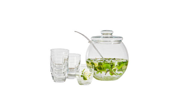 BOWLE-SET Bovla Set  - Transparent, Basics, Glas - Novel