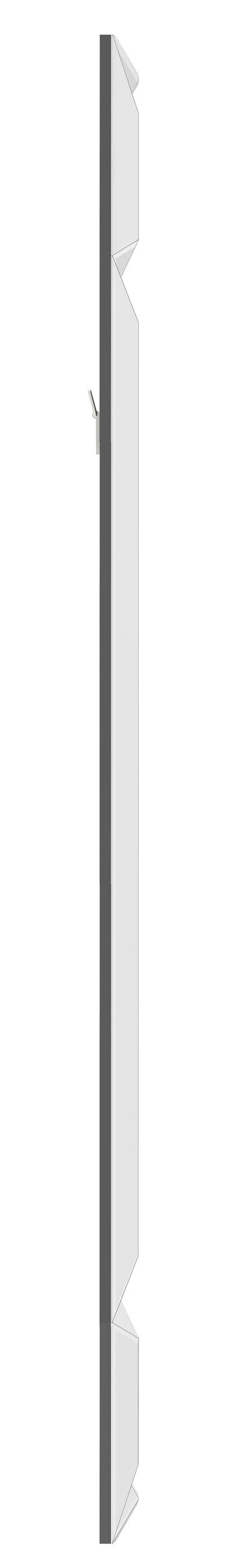 WANDSPIEGEL 100/200/5 cm    in Freiform  - MODERN, Glas/Holzwerkstoff (100/200/5cm) - Milino