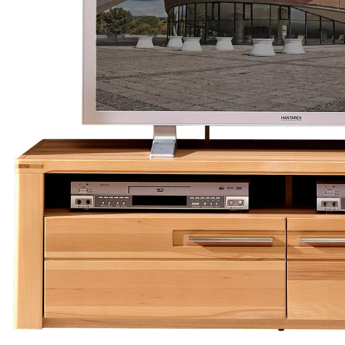 TV-ELEM 130/40/45 cm  - bükk, Basics, faalapú anyag/fém (130/40/45cm) - Livetastic
