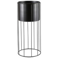PFLANZTOPF 20/46,5 cm Schwarz  - Schwarz, LIFESTYLE, Metall (20/46,5cm) - Ambia Home