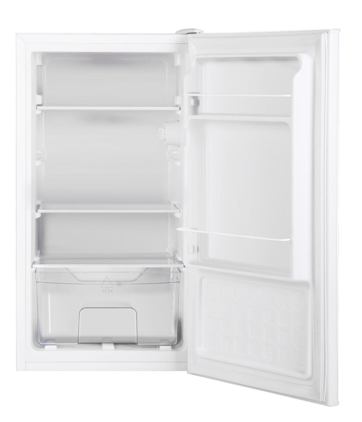 KÜHLSCHRANK 45/84,5/40,5 cm VKS351116W  - Weiß, Basics, Glas/Metall (45/84,5/40,5cm) - Amica