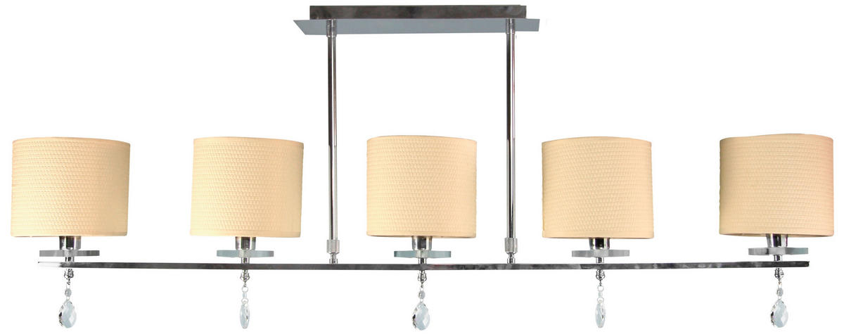 TAKLAMPA Estera 112/15/55 cm  - kromfärg, Klassisk, metall/plast (112/15/55cm)
