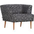 SESSEL in Textil Grau, Schwarz - Schwarz/Naturfarben, Design, Holz/Textil (85/71/80cm) - Carryhome SESSEL in Textil Grau, Schwarz - Schwarz/Naturfarben, Design, Holz/Textil (85/71/80cm) - Carryhome