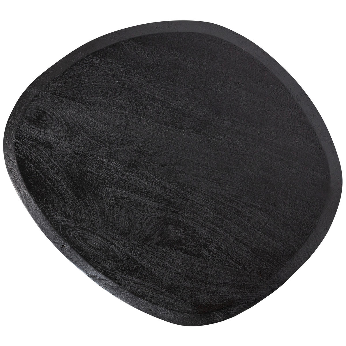 COUCHTISCH Posture Mangoholz massiv 70/63/42 cm Freiform Schwarz  - Schwarz, Design, Holz (70/63/42cm) - Livetastic