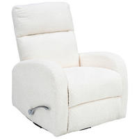 FERNSEHSESSEL in Bouclé Creme  - Creme/Schwarz, Konventionell, Textil/Metall (73/102-82/97-162cm) - MID.YOU