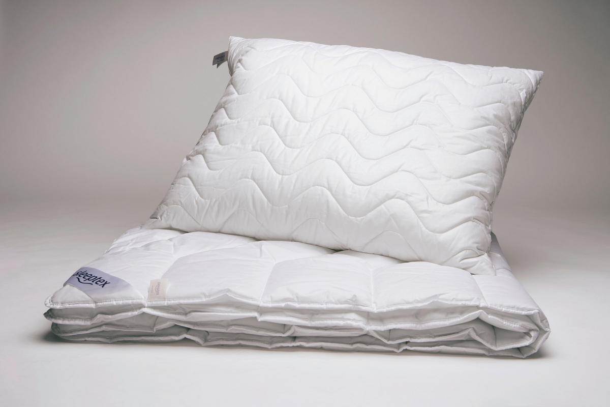 POSTEĽNÁ SADA, 140/200 cm - biela, Basics, textil (140/200cm) - Sleeptex