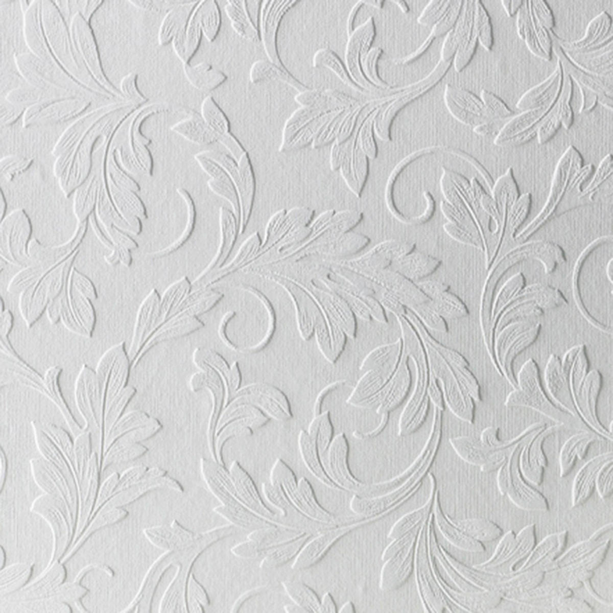 ÜBERSTREICHBARE TAPETE - Weiß, Basics, Papier/Kunststoff (52/1000cm)