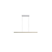 LED-HÄNGELEUCHTE 115/5/140 cm  - Platinfarben, Design, Metall (115/5/140cm) - BOPP