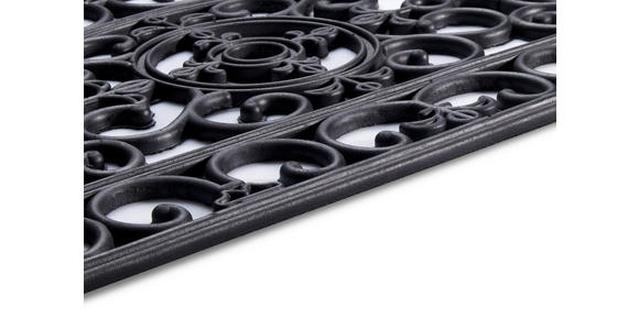 FUßMATTE 45/75 cm Mix Mats - Schwarz, Basics, Kunststoff (45/75cm) - Esposa