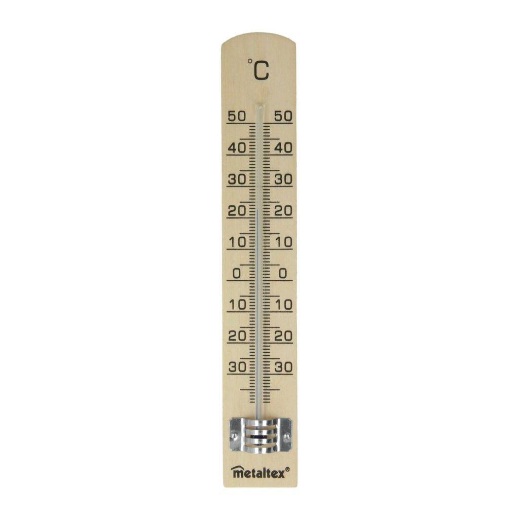 Thermometer Malou Natur B/H/T: ca. 6,8/22,7/1,7 cm