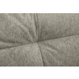 ECKSOFA Taupe Flachgewebe  - Taupe/Schwarz, Design, Textil/Metall (176/294cm) - Carryhome