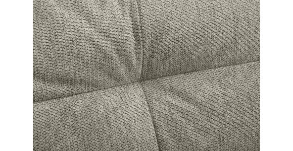 ECKSOFA Taupe Flachgewebe  - Taupe/Schwarz, Design, Textil/Metall (176/294cm) - Carryhome