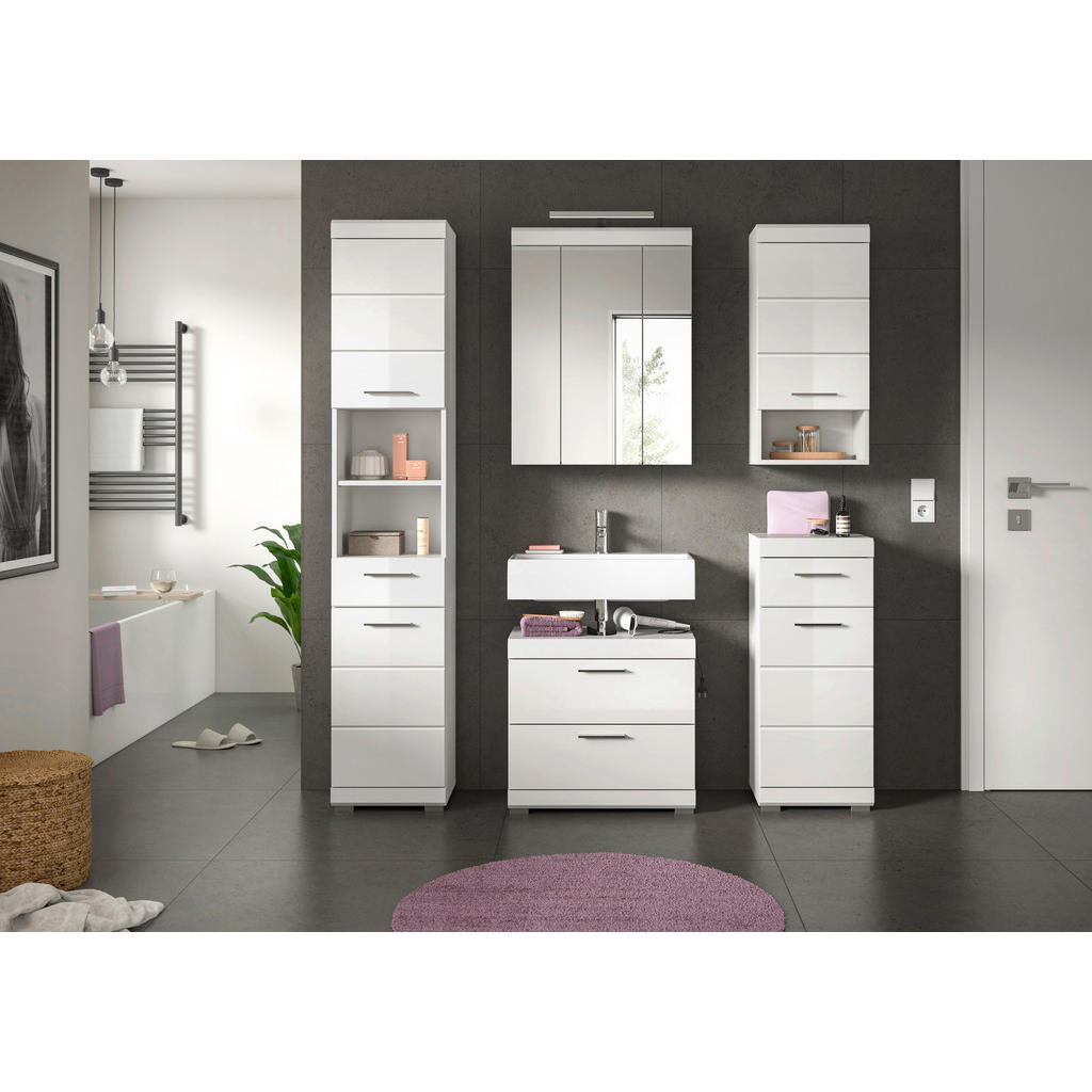 MID.YOU KOUPELNA vysoce lesklá bílá