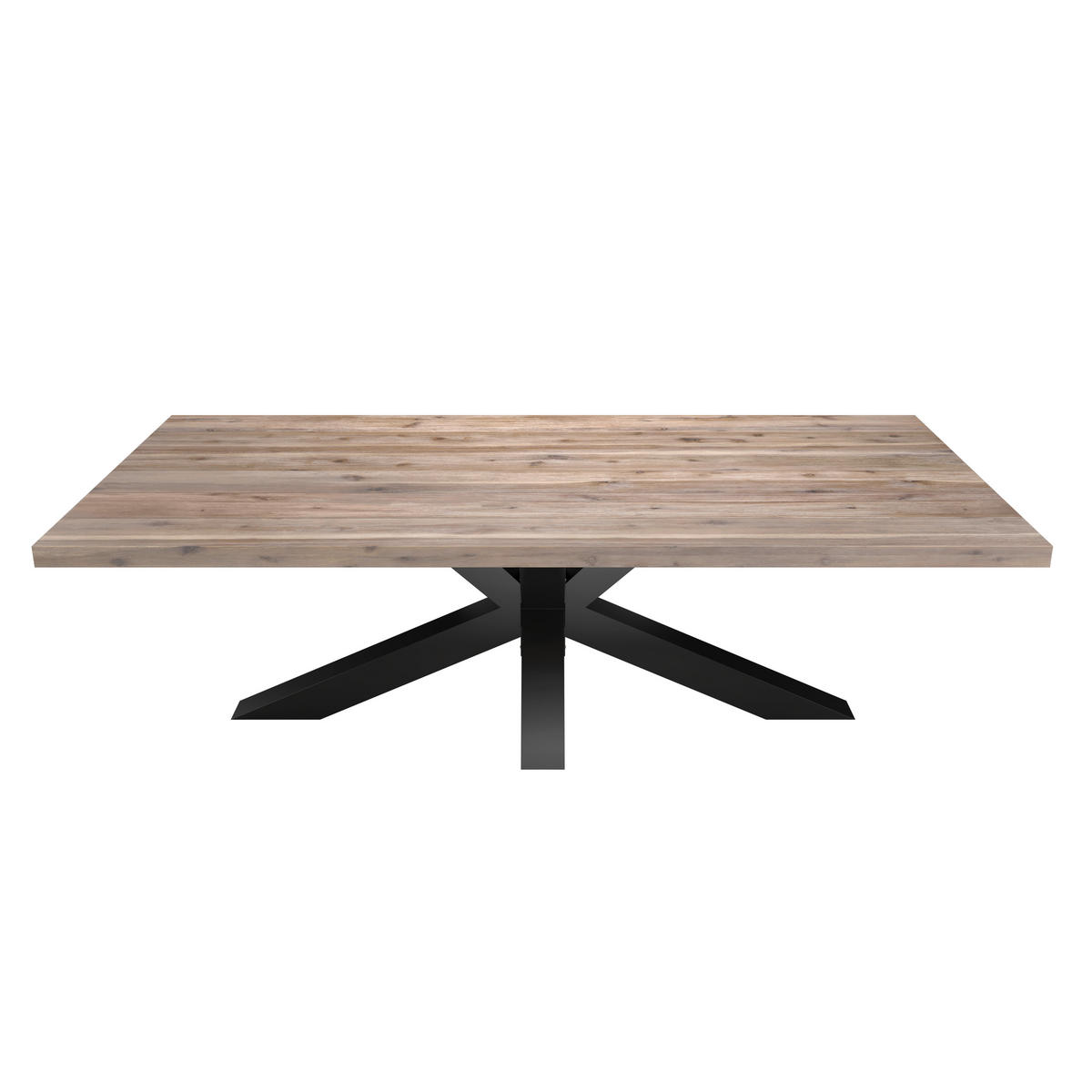 ZÁHRADNÝ STÔL, drevo, 200/100/76 cm - čierna/farba akácie, Modern, drevo (200/100/76cm) - Ambia Garden