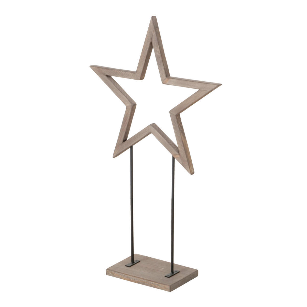 DEKOSTERN  - Naturfarben, Basics, Holz (58,5/19,5/101cm) - Boltze Home