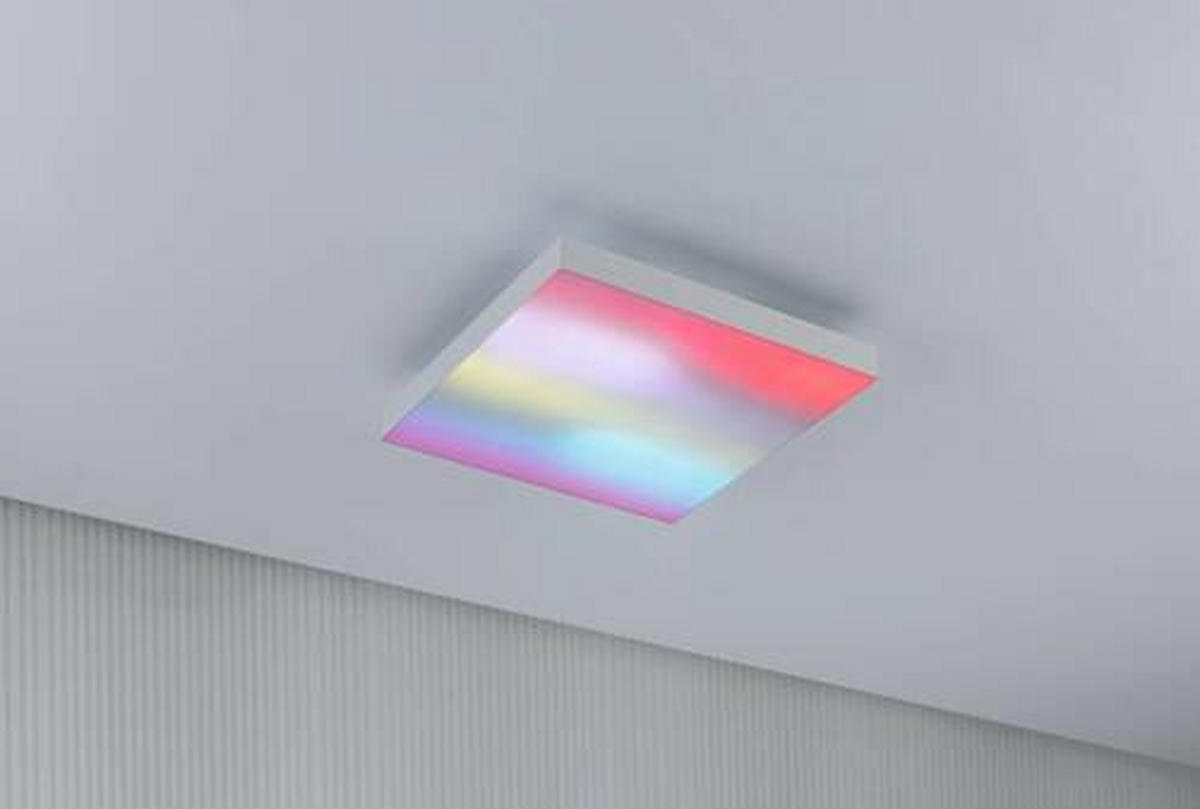 LED-PANEEL  - Weiß, Basics, Metall (29,5/29,5cm) - Paulmann