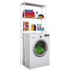 SKÅP FÖR TVÄTTMASKIN 67,5/160/25 cm  i vit  - vit, Modern, metall (67,5/160/25cm) - MID.YOU