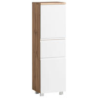 MIDISZEKRÉNY 40/130/35 cm  - Wotan tölgy/fehér, Modern, faalapú anyag (40/130/35cm) - Held