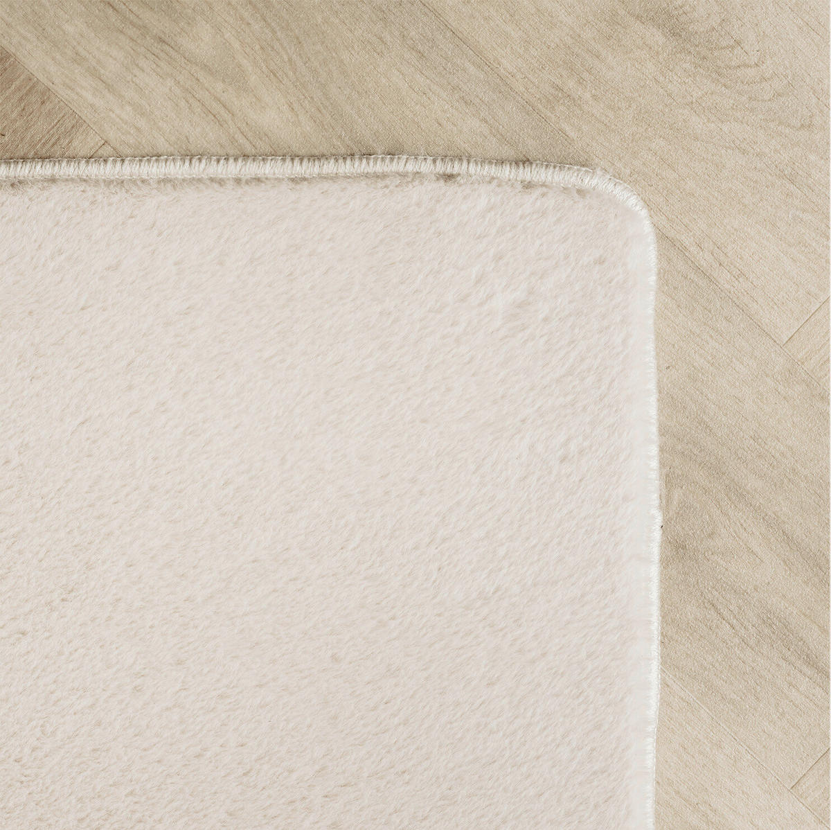 WEBTEPPICH 60/100 cm Joy Creme  - Creme, Design, Textil (60/100cm)