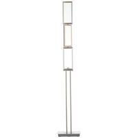 LED-STEHLEUCHTE 27/15/157 cm    - Alufarben, Design, Kunststoff/Metall (27/15/157cm) - Brilliant