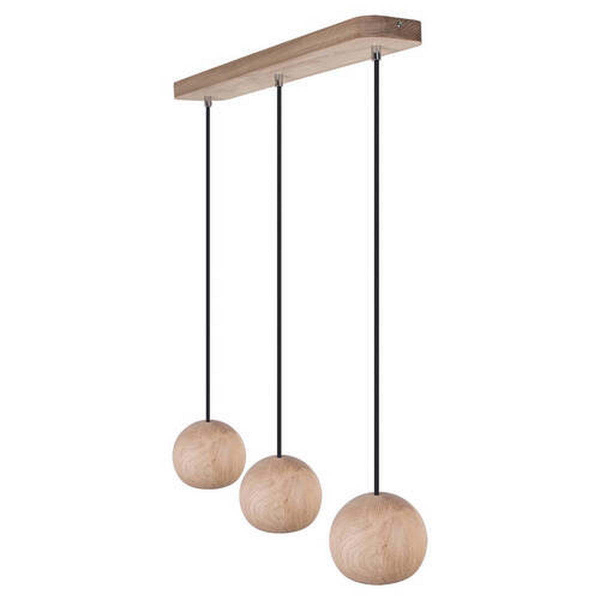 ZÁVĚSNÉ SVÍTIDLO, 58/90 cm  - přírodní barvy, Natur, dřevo (58/90cm)
