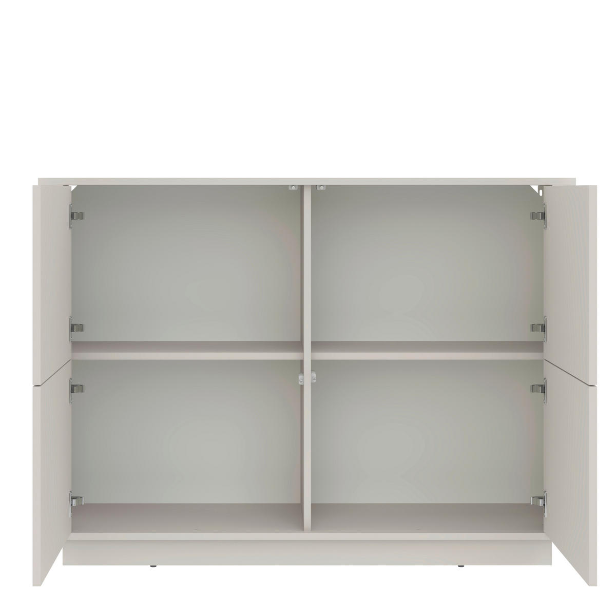 KOMMODE Sand Minimal, 124,4/89,5/40 cm,  - Kaschmir, Design, Holzwerkstoff (124,4/89,5/40cm) - MID.YOU