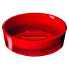 SEIFENSCHALE Kunststoff  - Rot, Basics, Kunststoff (11,3/3/11,3cm) - Sadena