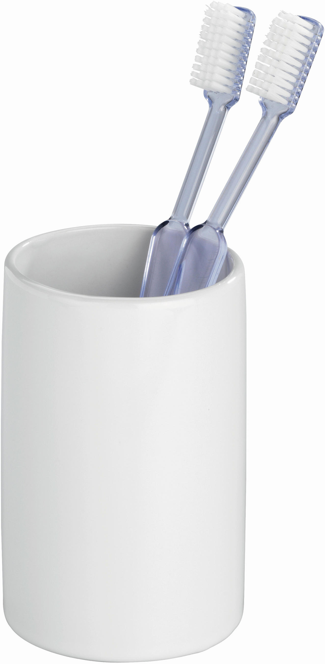 TANDBORSTGLAS keramik  - vit, Basics, keramik (7,5/11,5cm)
