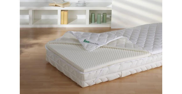 TOPPER 180/200 cm - Weiß, Basics, Textil (180/200cm) - Sleeptex