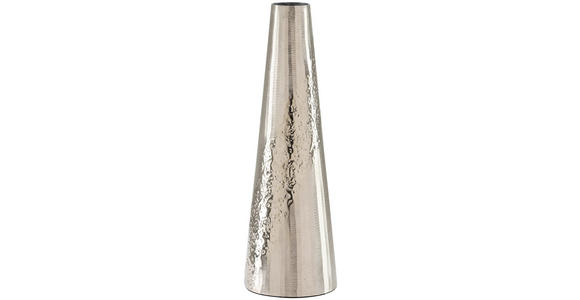 VASE 36 cm - Nickelfarben, Design, Metall (12/36cm) - Ambia Home