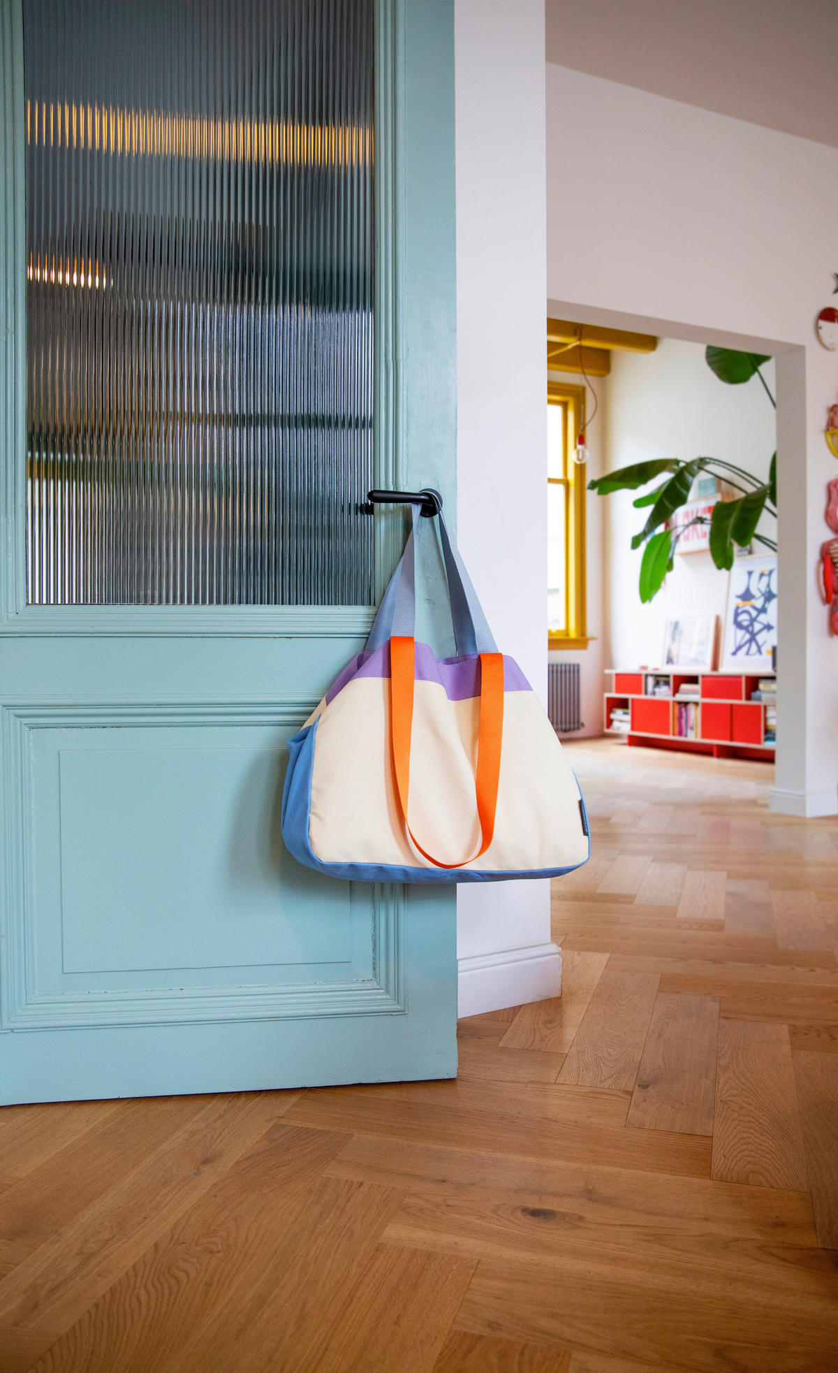 SHOPPER - Beige/Multicolor, Basics, Textil (50/16/36cm)