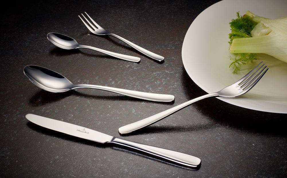 BESTECKSET Liam 30-teilig Edelstahl  - KONVENTIONELL, Metall (44/28/5cm) - Villeroy & Boch