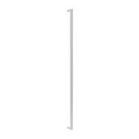 MÖBELGRIFF 2,8/35,2/0,6 cm System Unit Edelstahlfarben  - Edelstahlfarben, Metall (2,8/35,2/0,6cm) - Hom`in