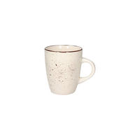 LONČEK ZA KAVO    340 ml      - krem barve/rjava, Basics, keramika (12,50/9,00/10,50cm) - Tognana