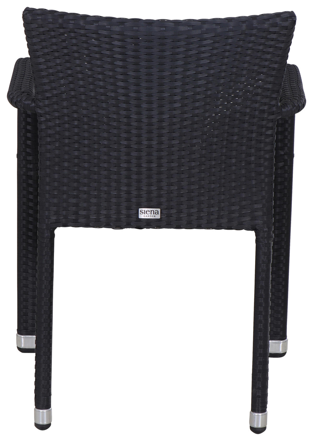 STAPELSESSEL - Schwarz, MODERN, Kunststoff/Metall (56/83/60cm) - Siena Garden