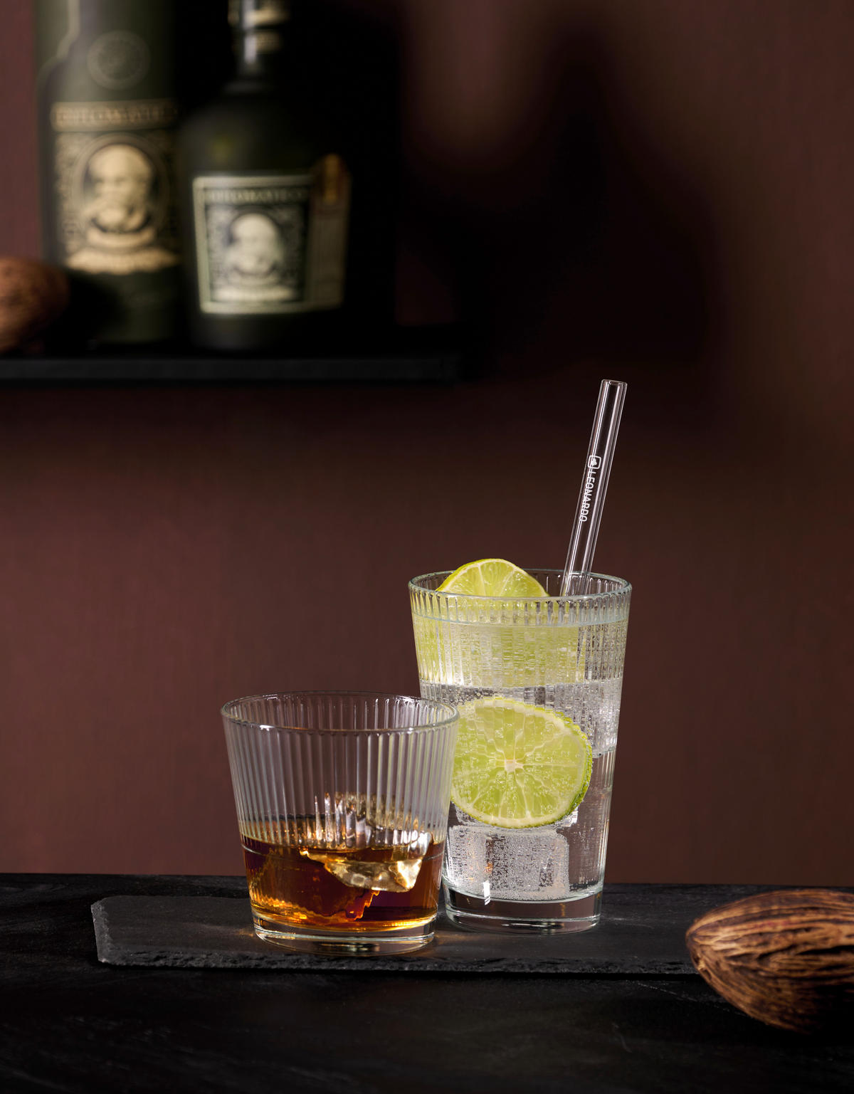 LONGDRINKGLAS EVENTO 330 ml  - Transparent, Basics, Glas (7,5/13,3/7,5cm) - Leonardo