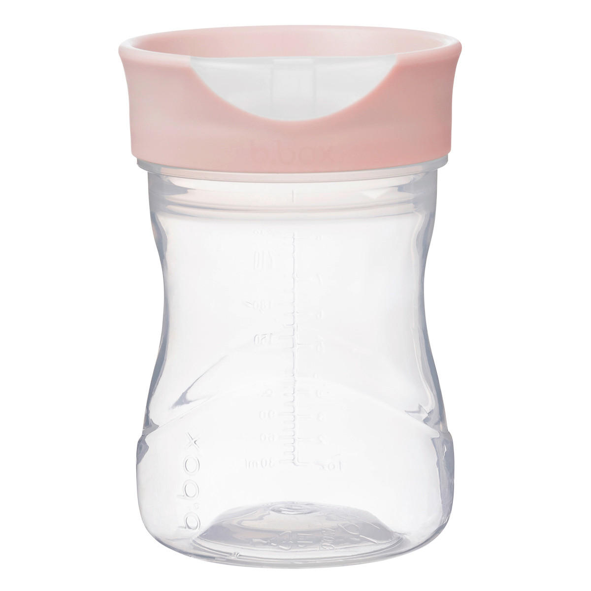 TRINKLERNBECHER-SET - Hellrosa, Basics, Kunststoff (12/14/7cm)