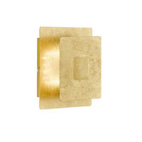 Aplică De Perete Cu Led 18/14/6,5 cm    - auriu, Design, plastic/metal (18/14/6,5cm) - Wofi