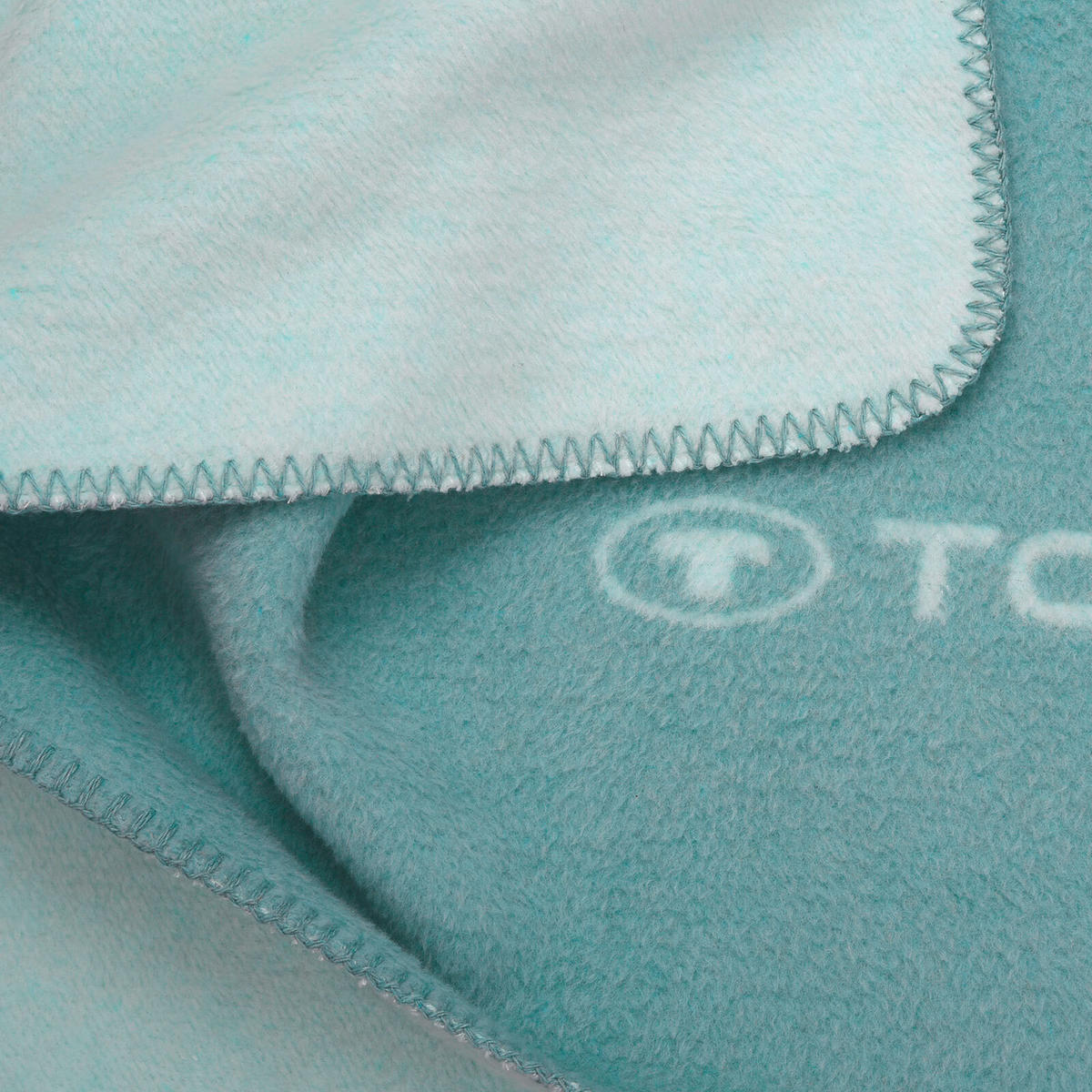DECKE 150/200 cm  - Hellgrün, Basics, Textil (150/200cm) - Tom Tailor